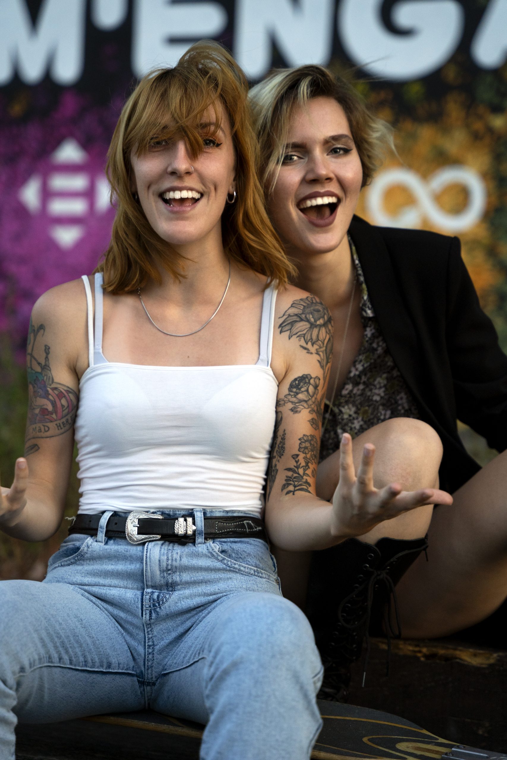 Charlene Et Silane Portrait Femmes Paris Mur Tag Scaled