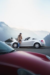 Tim Bourgeois Mercedes SLK200 Montagne Col Des Aravis Rhone Alpes Amorce 200x300