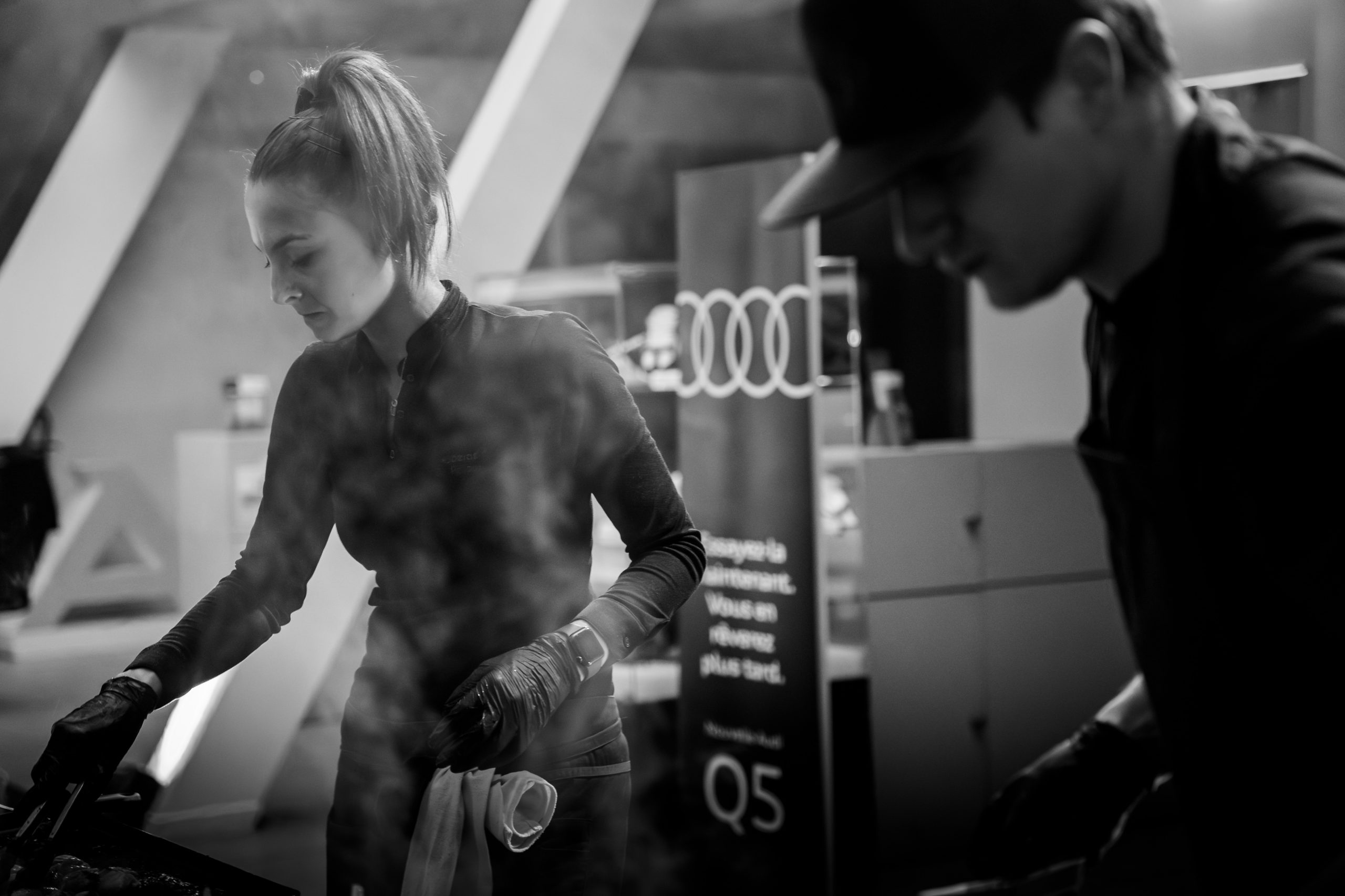 Buffet Chaud Showroom Voiture Inauguration Audi Q3 Annemasse Groupe Jeanlain Lcphotographie Scaled