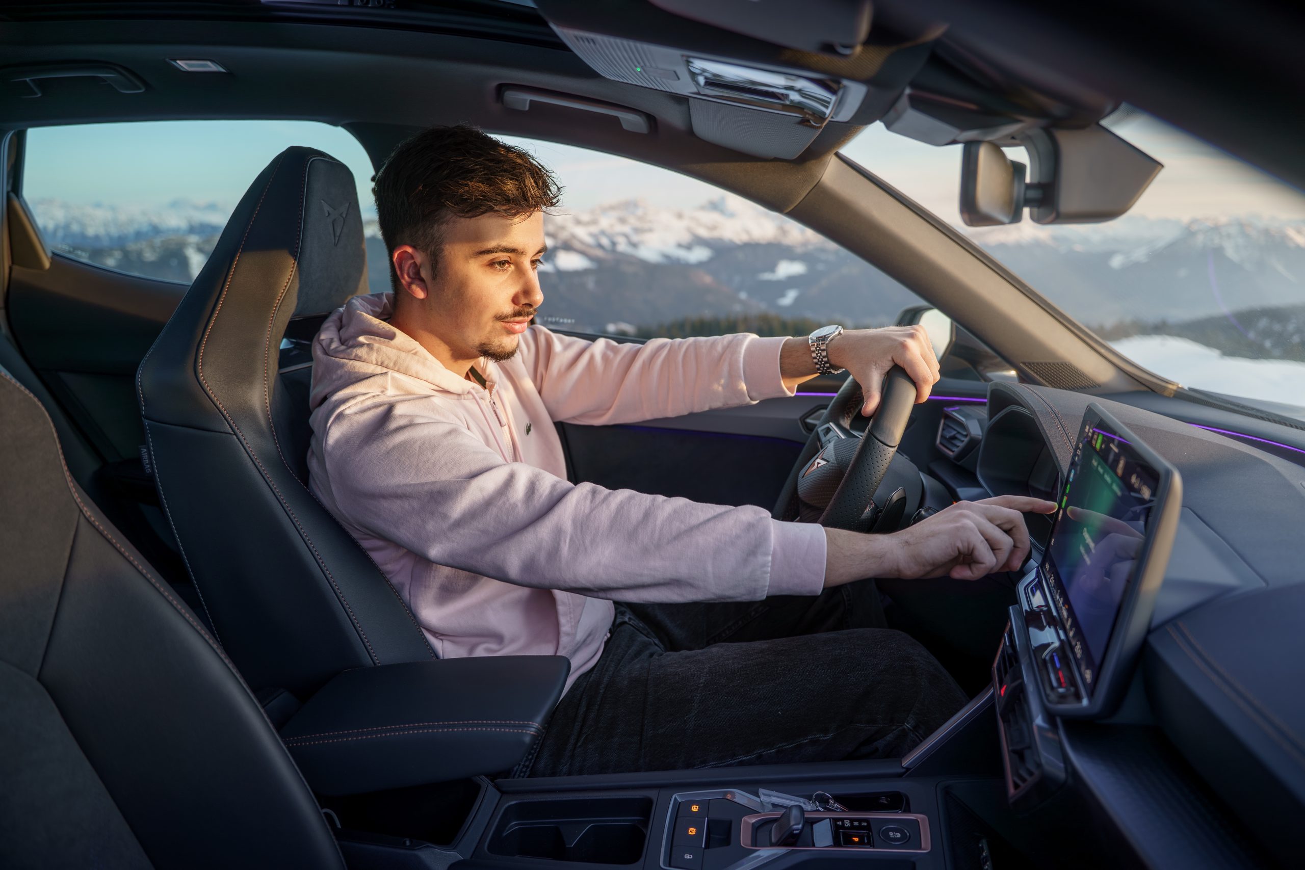 Commercial Automobile Cupra Formentor Annecy Photographie Semnoz Scaled