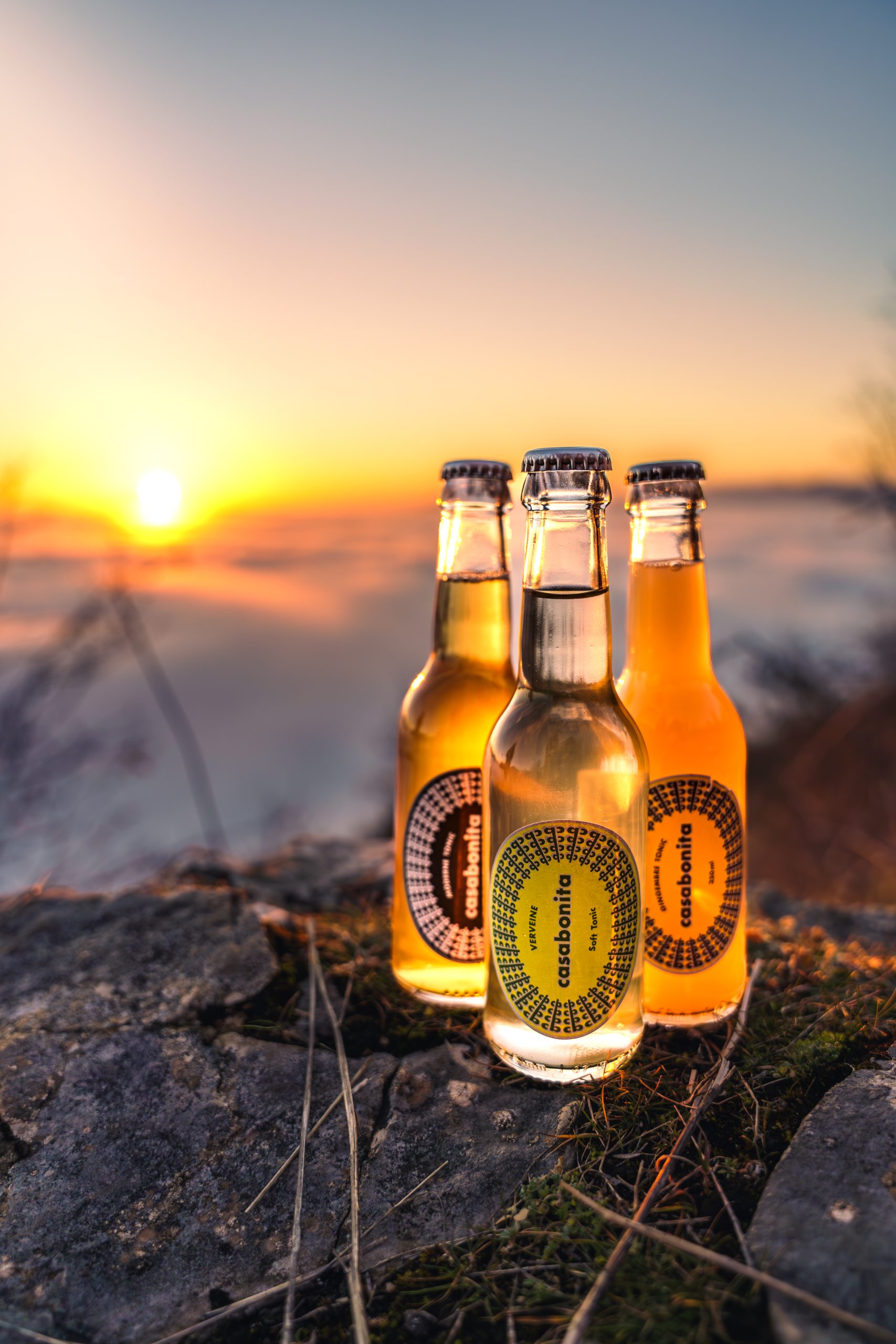 Packshot Produit Biere Limonade Casabonita Chindrieux Lac Du Bourget La Chambotte Mer De Nuage Coucher De Soleil 1 Scaled